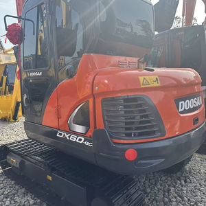 Used Doosan DX60W Hydraulic Crawler Excavator 6 Ton <b>Engine</b> Gearbox Gear PLC 2024 <b>Model</b> Low Working Hours EPA CE Certified - Product Image 1