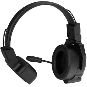 Casque de camionneur sans fil Bluetooth à batterie filaire OEM ODM ENC antibruit de 50 heures