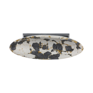 Ciotola Decorativa con Motivi e Base in Marmo per Centrotavola e Arredamento Casa - Product Image 6