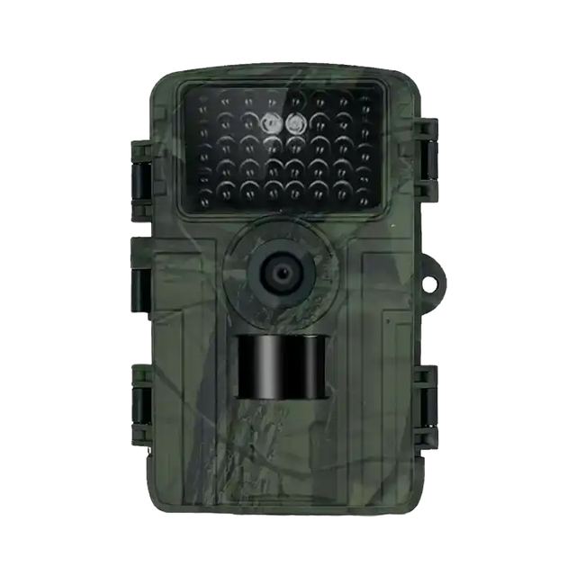 Wildlife Trail Camera Night Vision 110 Wide-Angle Lens Waterproof CMOS 1080P Imaging Dry Cell Battery MicroSD 10x Hunting