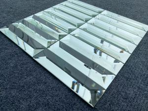 Hot Sale Silver Beveled Edge Strip Mirror Glass Mosaic <strong>Tile</strong> <strong>12x12</strong> Inch - Product Image 5