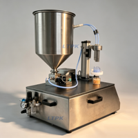 Machine de remplissage de billes à double tête LT-KLQ2, doseuse à piston pour billes cosmétiques, perles de gel sphériques pour soins de la peau
