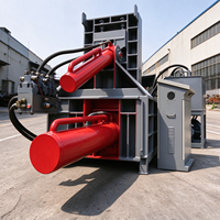 Presse à balles hydraulique de 125 tonnes pour le recyclage des métaux, machine à presser le cuivre et l'aluminium, pour les fils de cuivre et les canettes en aluminium