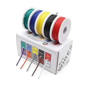 Großhandel Günstige American Standard 1007 Electronic Wire 16-30AWG Anschluss kabel mit 10 Farben - Product Image 5