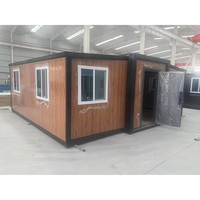 Nouvelle Conception Maison Conteneur Préfabriquée Extensible 20Ft 40Ft pour Extérieur avec Salle de Bain, Construction Immobilière