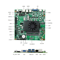 Placa de Control Industrial Compacta con 6 Puertos Seriales, DDR4, Doble Temperatura (-20~60°C), Compatible con Win10/Linux, Intel Whiskey Lake-U, para Automatización