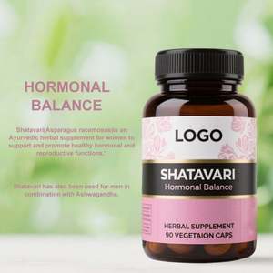 Cápsulas de Extracto de Raíz de Shatavari Orgánico Natural para el Apoyo de la Salud Femenina, Cápsulas de Shatavari Puro para el Equilibrio Hormonal - Product Image 5