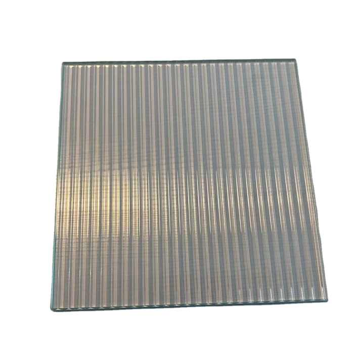 Preedy Ribbed Glass Ribbed Laminated Tempered Glass - Durable & Versatile