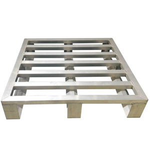 La elegancia de los palés de bandeja de aluminio cumple con la resistencia que ofrece un refugio ligero para un manejo seguro del material - Product Image 1
