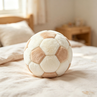 Jouet pour animaux de compagnie en peluche personnalisé OEM ODM, jouet à mâcher pour petits animaux, balle de jeu en tissu doux qui couine, cadeau de fête, approvisionnement en gros