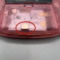 Batterie Rechargeable 1800mAh pour console de jeu GBA, batterie au lithium polymère de remplacement, pièces de bricolage