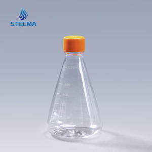 زجاجة استنبات خلية ممتازة مع غطاء برتقالي زجاجات وسائط معقمة - Product Image 2