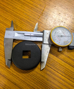 OUYA Modern Design <strong>Stamping</strong> Steel Round Base Caps Water Resistant Feature for 12.7mm Square Balusters Indoor <strong>Stairs</strong> Porch Use - Product Image 3