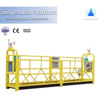 Plataforma Colgante Eléctrica ZLP500 para Pintura de Paredes, Andamio Colgante para Construcción