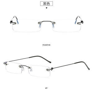Portalápices protección de luz azul para <span class=keywords><strong>hombre</strong></span>, ligero, portátil, de alta definición, anticaída, <span class=keywords><strong>gafas</strong></span> de lectura de Metal sin marco - Product Image 6
