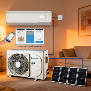 Aire Acondicionado Solar Deye, Aire Acondicionado Split de Pared DGWA2-ACDCBLW-24K, Aire Acondicionado Híbrido Solar AC/DC Deye para el Hogar - Product Image 1