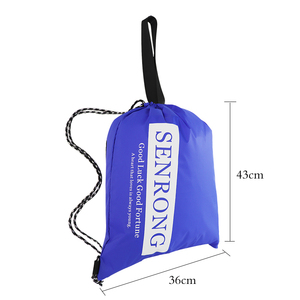 Portable <b>Drawstring</b> <b>Backpack</b> Dry Wet Separated for Gym Sports Pool Beach Gear Waterproof Dry Wet Separated Bag Shopping Bag - Product Image 3
