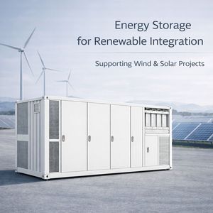 Contenedor BESS Comercial e Industrial de 20 pies y 5 MWh con Enfriamiento por Aire, Comunicación RS485 y Conexión a Red para Respaldo de Energía - Product Image 5