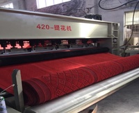 Polyester Jacquard and Rib Pattern Carpet Needle Punching Machine