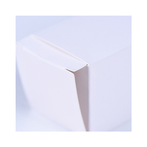 Bán buôn Tùy chỉnh cao cấp Bìa bao bì đồng bằng Trắng bìa carton nhỏ hộp màu trắng - Product Image 5