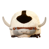 Peluche Appa de 22 pouces, figurine en peluche, animaux 3D, oreillers, jouets Appa vache, poupée douce pour la décoration de la maison, cadeau