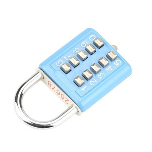 HC04 Keypad Padlock 40mm Width Zinc Alloy Resettable Combination <b>Lock</b> For Luggage Cabinet Gym Door Security - Product Image 3