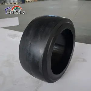 Fornitura di fabbrica pneumatici industriali pneumatico liscio 18x8x12 1/8 premere su pneumatici pieni con qualità superiore