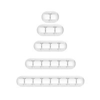 Pinces de câble d'écouteur de bureau 1/2/3/5/7 organisateur de câble en Silicone pour câble USB