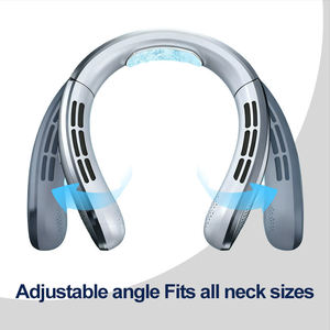 Ventilador de Cuello Portátil Sin Aspas Recargable por USB, Plegable, en Caja de Cartón Corrugado, 4000mAh, el <span class=keywords><strong>Mejor</strong></span> Regalo Moderno para el Hogar - Product Image 5