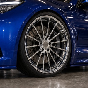 Jantes forgées Trurim Polished Deep Lip Web Racing 18 19 20 21 22 23 pouces 5x112 5x114.3 5x120 pour Audi A4 A5 S4 S5 RS5 <span class=keywords><strong>Sport</strong></span> - Product Image 1