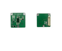 WK60-10B2525F1 60Ghz Sensor Jarak Jauh Radar Gelombang Milimeter Modul Deteksi Pemantauan Zona Buta Maks 40m