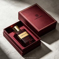 Flacon de parfum de luxe vide avec emballage, flacon en verre personnalisé OEM, 30 ml, 50 ml, 100 ml, avec bouchon