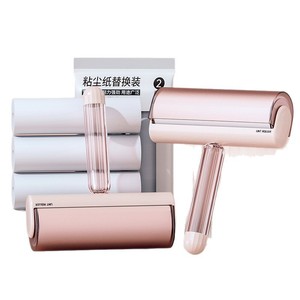 <b>Lint</b> <b>Remover</b> 16Cm Roll Stick On Sheet For Sofa <b>Clothes</b> Pet Hair Portable Manual Plastic Simple Design - Product Image 2