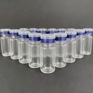 Pharmaceutical 1ml 3ml 10 ml Mini 10ml <b>Small</b> clear Injection Tubular Glass Vial 5ml Vials <b>Bottle</b> with Rubber Stopper - Product Image 6