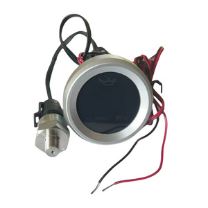 Universal 12V 24V Horizontal Round Oil Gauge Kit LED Display Car Instrument Panel For Retrofit Upgrade - Product Image 4