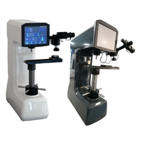 Testeur de dureté universel électronique à circuit fermé HB HR HV 3-en-1, force de test maximale de 187,5 kgf pour la métallurgie