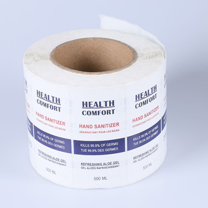 Etichette Adesive Personalizzate per Bottiglie di Shampoo e Igienizzante, Stampa Digitale, Impermeabili, Antistrappo, in Vinile, Rotolo di Carta Adesiva - Product Image 3