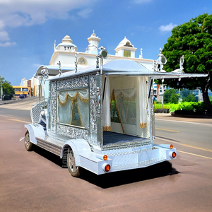 Carroza Fúnebre Eléctrica de 4 Ruedas, Estilo Europeo, Remolque para Servicios Funerarios - Product Image 1