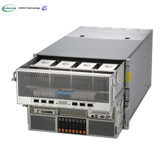 Supermicro SYS 822GA NGR3 AI Training Rack Server 8 Gaudi 3 Accelerators Dual Xeon 6900 24 DDR5 DIMMs 8x 800GbE