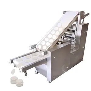 Automatic Chapati Pasta Tortilla Papad Momo Empanada Tortill Samosa Gyoza Wonton Spring Roll Maker Dumpling Skin Wrapper Machine