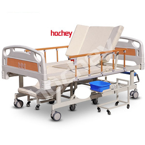 Attrezzatura Ospedaliera HOCHEY MEDICAL, Sedia a Rotelle Multifunzionale Manuale, Letto per Assistenza Domiciliare con Toilette per Anziani - Product Image 5
