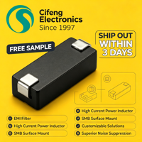 Offre Spéciale : Inducteurs de puissance en ferrite à puce, mini-inducteurs SMD, brouilleurs haute fréquence, température de fonctionnement -55~+125°C, pour applications industrielles en surface