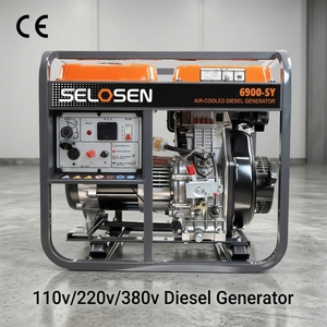 3-20KVA Prime Silent 3 Phase 20 Kva 6kW Three 400V Start 6900S-3 3kW-5kW Portable <b>Generator</b> -- Compact & - Product Image 1