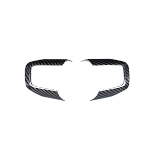 ShaSha Real fibra de carbono volante botón bisel accesorios Decoración Para <span class=keywords><strong>MINI</strong></span> F65 F66 F67 <span class=keywords><strong>Cooper</strong></span> S SE J01 J05 2024-2025 - Product Image 1