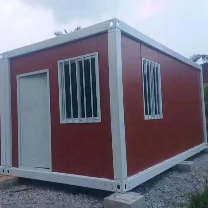 Custom Houten Kleine Geprefabriceerde Prefab Container Huis Draagbare Goedkope Vervaardigd Huis Voor Het Leven