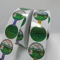 Rouleau d'autocollants personnalisés, vinyle adhésif imperméable, logo de marque, autocollant rond pour logo d'entreprise, pour étiquettes d'emballage alimentaire et cosmétique