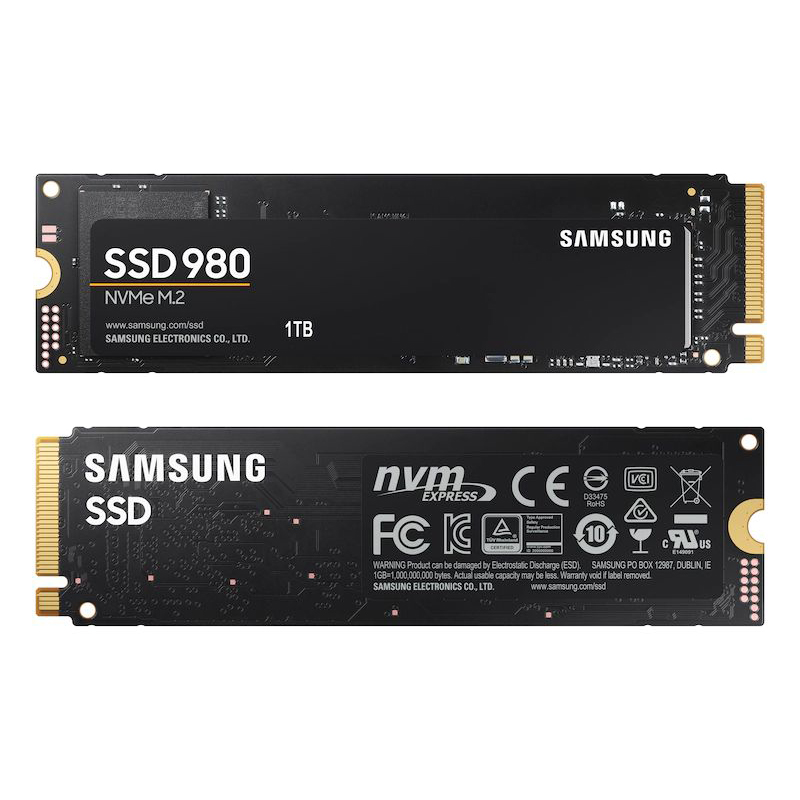 Original Samsung Ssd 980 Nvme M.2 500gb 250gb 1tb Internal Solid