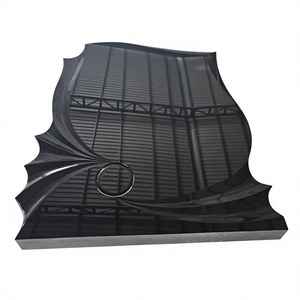 Monuments commémoratifs en granit noir absolu indien de style européen moderne de qualité supérieure, conception de modèle 3D, export direct, prix compétitif - Product Image 1