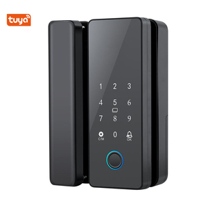 Kunci Pintu Kaca/Kuningan Pintar Tuya 3D Face Smart Glass dengan Pengenalan Wajah, Sidik Jari, Kartu, Kata Sandi, Kunci Biometrik, WiFi, Kartu Memori, dan Kontrol Aplikasi - Product Image 2