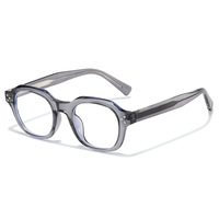 Monture de lunettes carrée rétro à imprimé léopard et écaille de tortue avec logo personnalisé, verres anti-lumière bleue, lunettes élégantes avec décoration à rivets